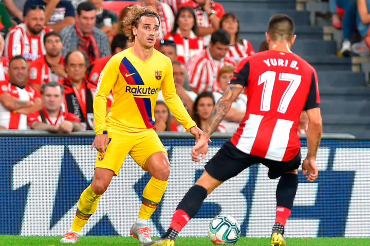 Sementara pemain baru Barca, Antoine Griezmann belum menujukkan penampilan terbaiknya.