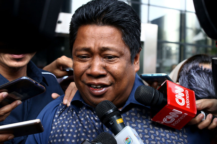 Sementara usai diperiksa, Waras mengaku tidak dikonfrontir dengan Soleman. 