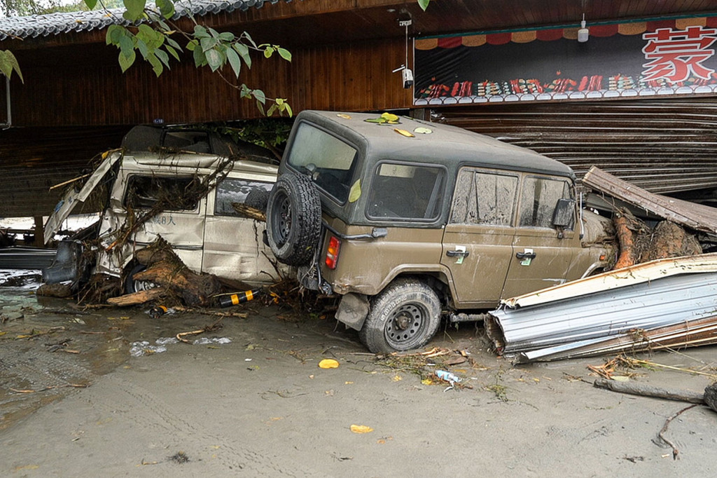 Sedikitnya sembilan orang tewas dan 35 lainnya belum ditemukan setelah serangkaian tanah longsor melanda daerah Wichuan, di Provinsi Sichuan, China barat daya. Korban tewas termasuk seorang petugas pemadam kebakaran yang terjebak banjir di dalam mobil tanggap darurat saat hendak membantu para korban yang terkena dampak tanah longsor.