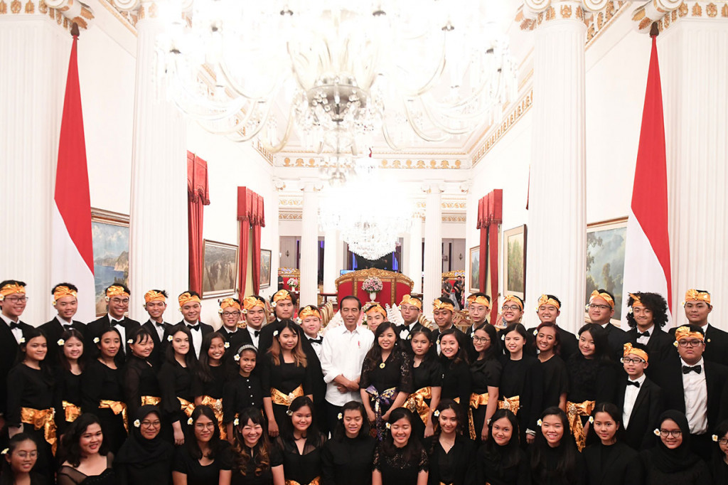 Acara ini merupakan bagian dari rangkaian perayaan HUT ke-74 Republik Indonesia dan diadakan untuk menunjukkan kualitas sumber daya manusia Indonesia dengan keanekaragaman talentanya.