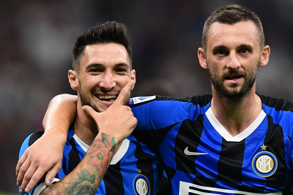 Sementara angka lain disumbang Marcelo Brozovic ('21) dan Antonio Candreva ('84). 