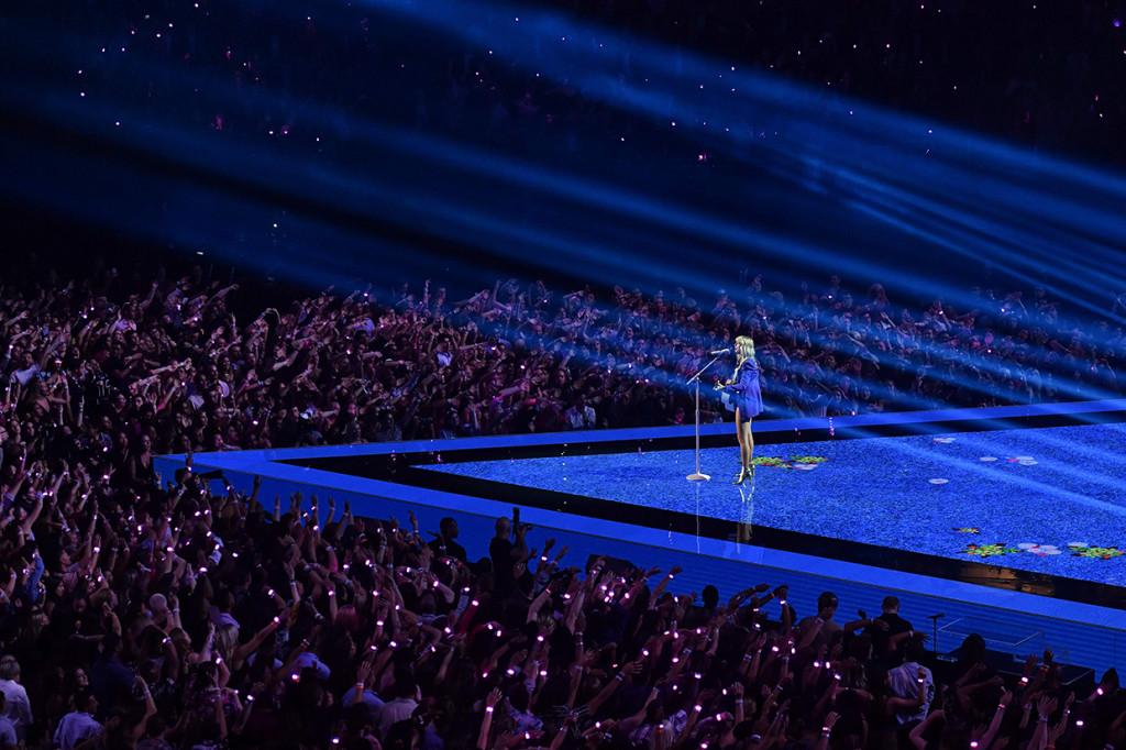 Tahun ini, Taylor Swift dan Ariana Grande mendominasi kategori, masing-masing mendapat 10 nomine, diikuti oleh Billie Eilish, Lil Nas X dan Halsey. Afp Photo/Angela Weiss