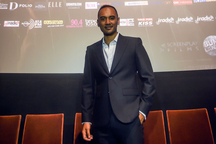 Aktor Ario Bayu berperan sebagai ayah Sancaka.