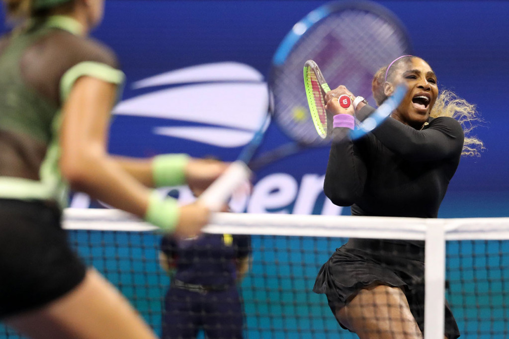 Serena Williams harus menghadapi tantangan berat dari lawannya wildcard asal AS berusia 17 tahun Caty McNally di US Open pada Kamis, 29 Agustus 2019, untuk menjaga upayanya meraih gelar Grand Slam ke-24.