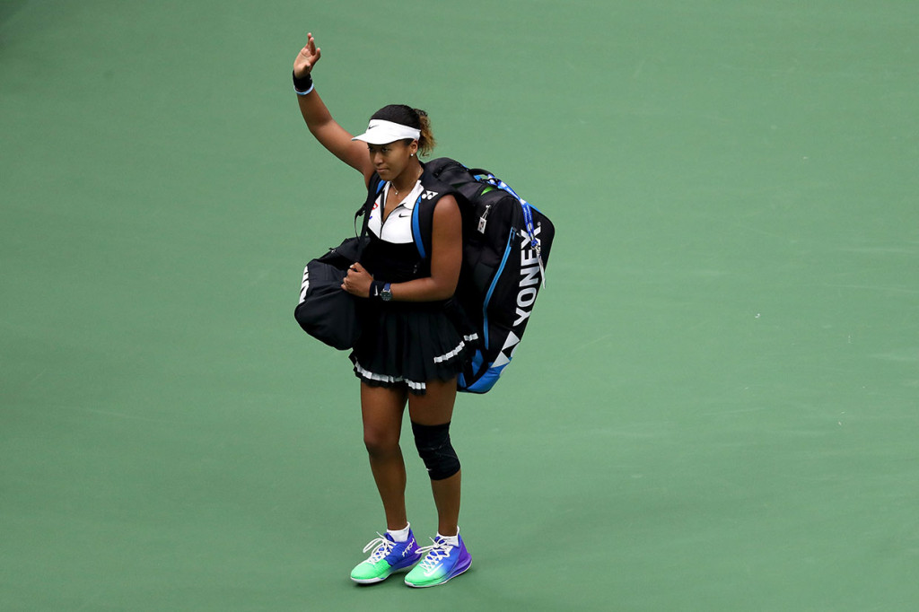Petenis Jepang Naomi Osaka harus angkat koper dari turnamen US Open, setelah disingkirkan petenis Swiss unggulan ke-13 Belinda Bencic pada babak 16 besar US Open di Flushing Meadows, Selasa, 3 September 2019 dini hari WIB. Osaka kalah dua set langsung 5-7 dan 4-6.