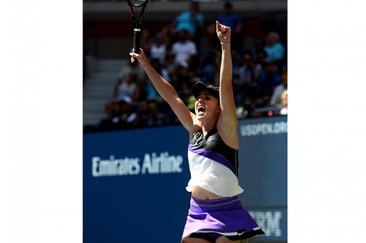 Svitolina mencatatkan sejarah setelah menjadi perempuan pertama Ukraina yang melaju ke babak empat besar US Open.