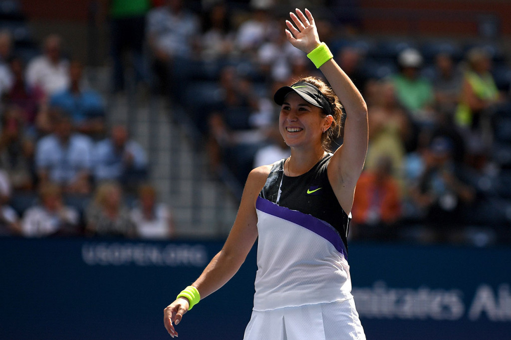 Di babak empat besar Bencic akan menghadapi unggulan 15 Bianca Andreescu (Kanada) yang mengalahkan Elise Mertens (Belgia) 3-6, 6-2, 6-3.