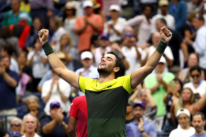 Berrettini yang berusia 23 tahun bergabung dengan Barazzutti, juara Roland Garros 1976 Adriano Panatta, dan Marco Cecchinato sebagai putra Italia keempat yang maju ke semifinal tunggal putra dalam Grand Slam.