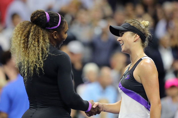 Petenis AS unggulan kedelapan tersebut melangkah mudah ke partai puncak dengan menundukkan unggulan kelima Elina Svitolina dua set langsung dengan skor 6-3, 6-1.