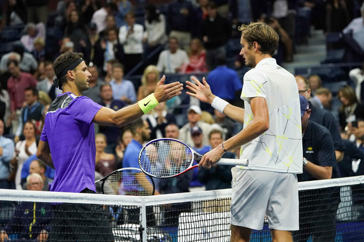 Unggulan kelima tersebut mencapai babak final US Open untuk pertama kalinya usai menundukkan  juara Nitto ATP Finals 2017 Grigor Dimitrov 7-6(5), 6-4, 6-3.