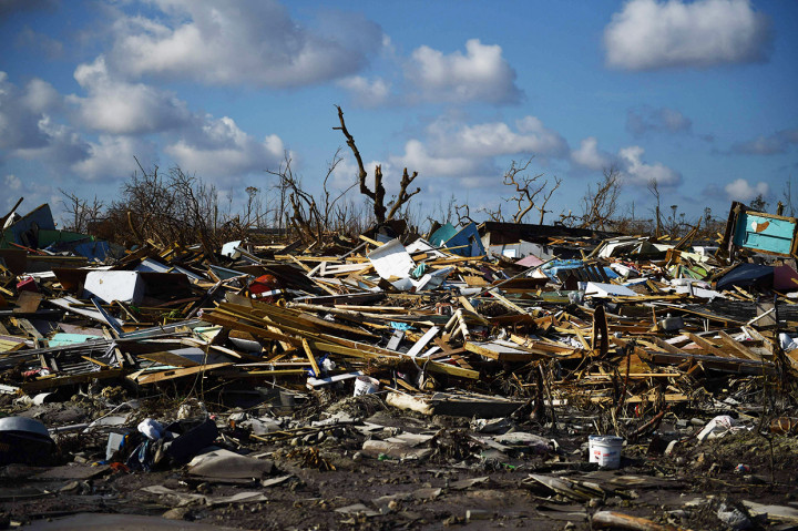 Dampak kerusakan di Bahama akibat badai Dorian.