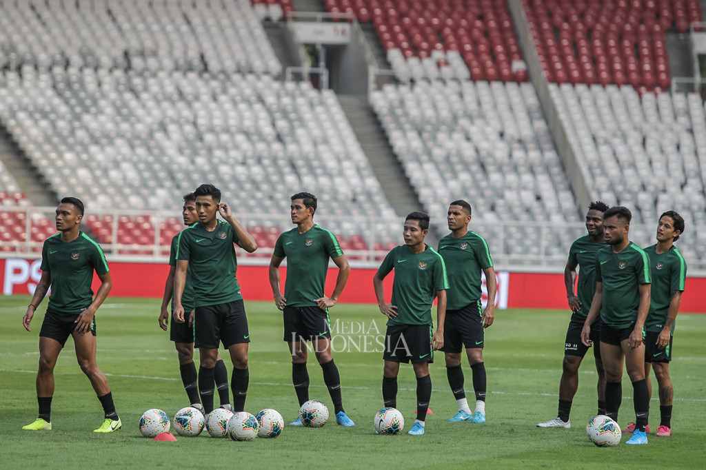 Latihan tersebut sebagai persiapan melawan timnas Thailand pada 10 September dalam ajang Kualifikasi Piala Dunia 2022, Grup G Zona Asia.