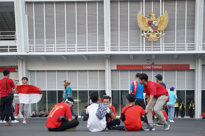Laga Indonesia vs Thailand itu merupakan pertandingan kedua babak kualifikasi Piala Dunia 2022 Zona Asia Grup G.
