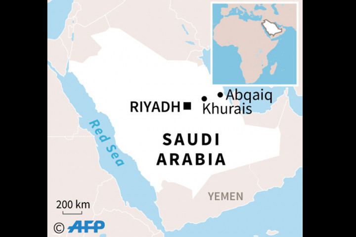 Serangan drone mengenai fasilitas minyak di Abqaiq dan Khurais, dua fasilitas utama Aramco yang terletak di wilayah Saudi bagian timur.

