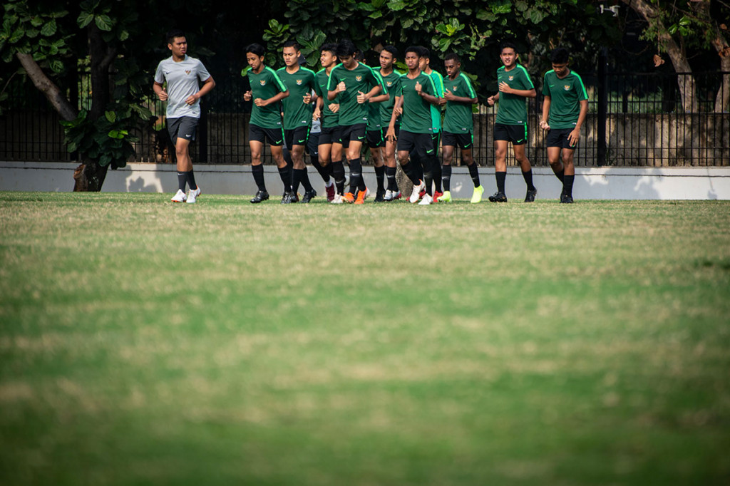 Latihan tersebut untuk persiapan jelang pertandingan melawan Timnas U-16 Kepulauan Mariana Utara dalam laga Grup G Kualifikasi Piala Asia U-16 2020 di Stadion Madya Gelora Bung Karno, Rabu, 18 September 2019 besok.