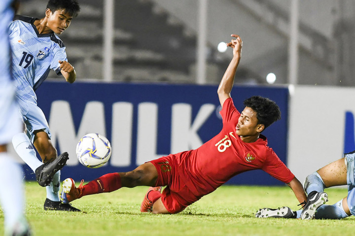 Timnas Indonesia menang telak 15-1 atas timnas Kepulauan Mariana Utara pada kualifikasi Piala Asia U-16 2020 di Stadion Madya, Jakarta.