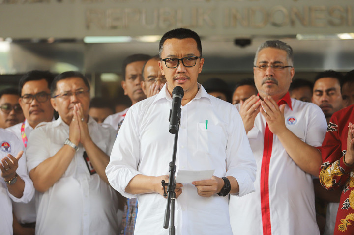 Imam Nahrawi mengundurkan diri dari jabatan Menpora usai ditetapkan sebagai tersangka oleh KPK. 