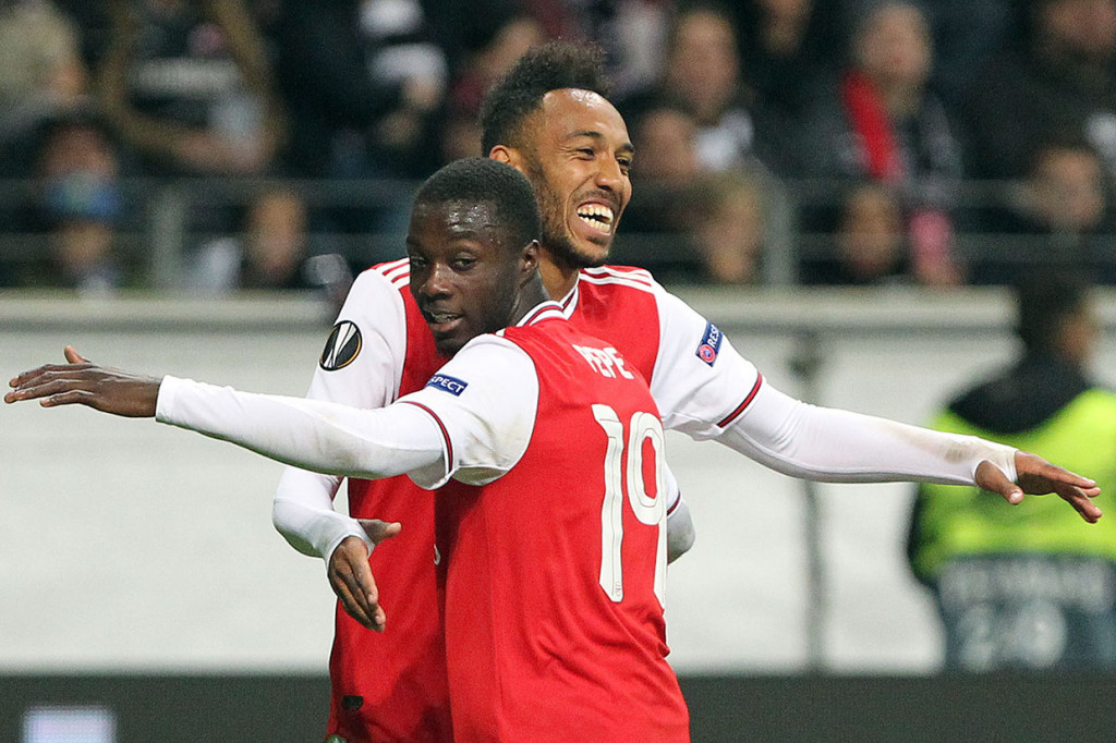 Tiga menit jelang laga usai Aubameyang menggenapi kemenangan timnya menjadi 3-0 lewat sepakan terukurnya untuk mengelabuhi Trapp. Tidak ada tambahan gol lagi hingga laga usai.