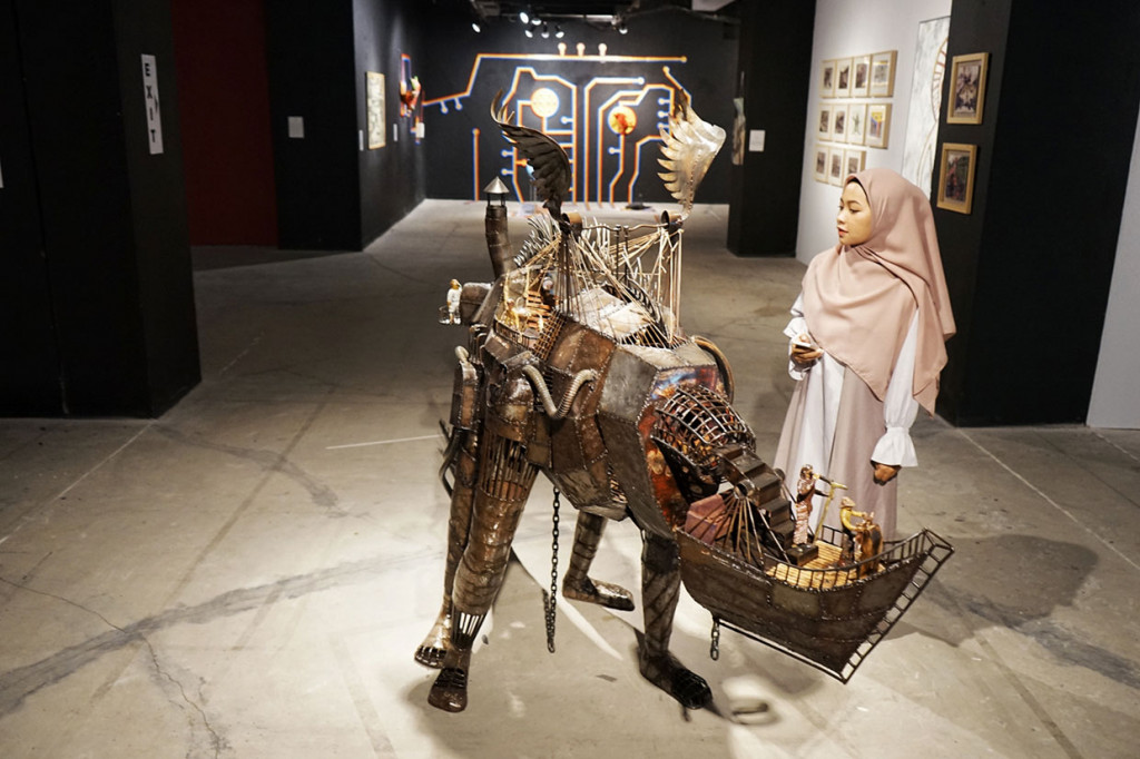 Pameran Nandur Srawung berlangsung hingga 27 September 2019 mendatang.