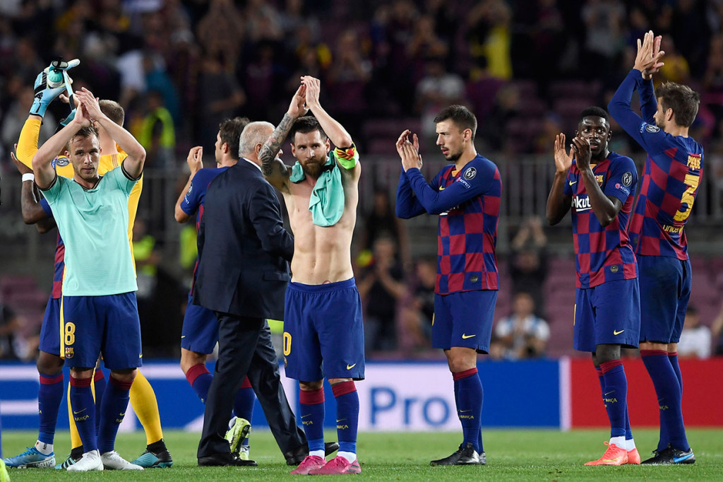 Dengan kemenangan tersebut Barca naik ke peringkat kedua klasemen sementara dengan 4 poin, sementara Inter di urutan tiga dengan 1 poin.