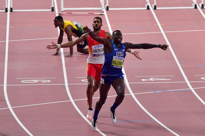 Masalah McLeod itu mengganggu juara Liga Diamond Orlando Ortega yang berada di jalur berikutnya sehingga dia hanya bisa finis pada urutan kelima dengan catatan waktu 13,30 detik.