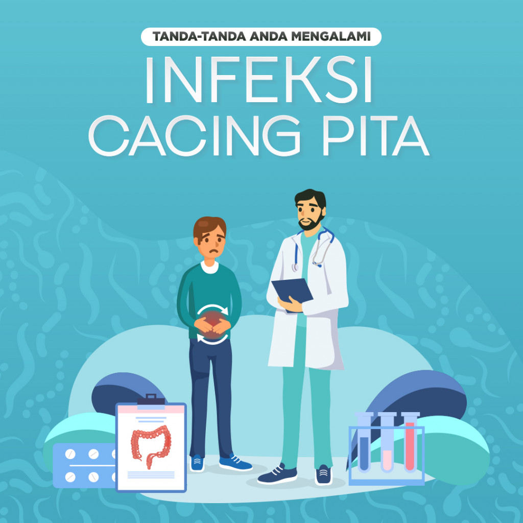 Tanda-tanda Anda Mengalami Infeksi Cacing Pita