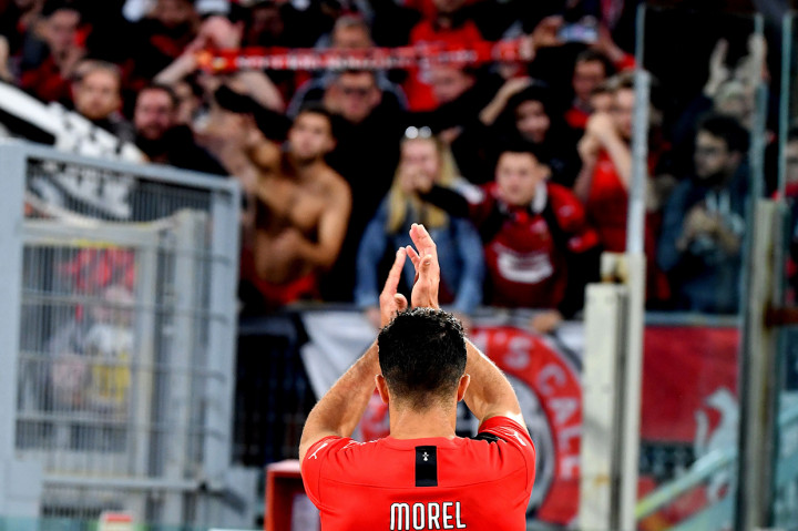 Pada laga ini Lazio sempat tertinggal terlebih dahulu melalui gol Morel di menit 55.