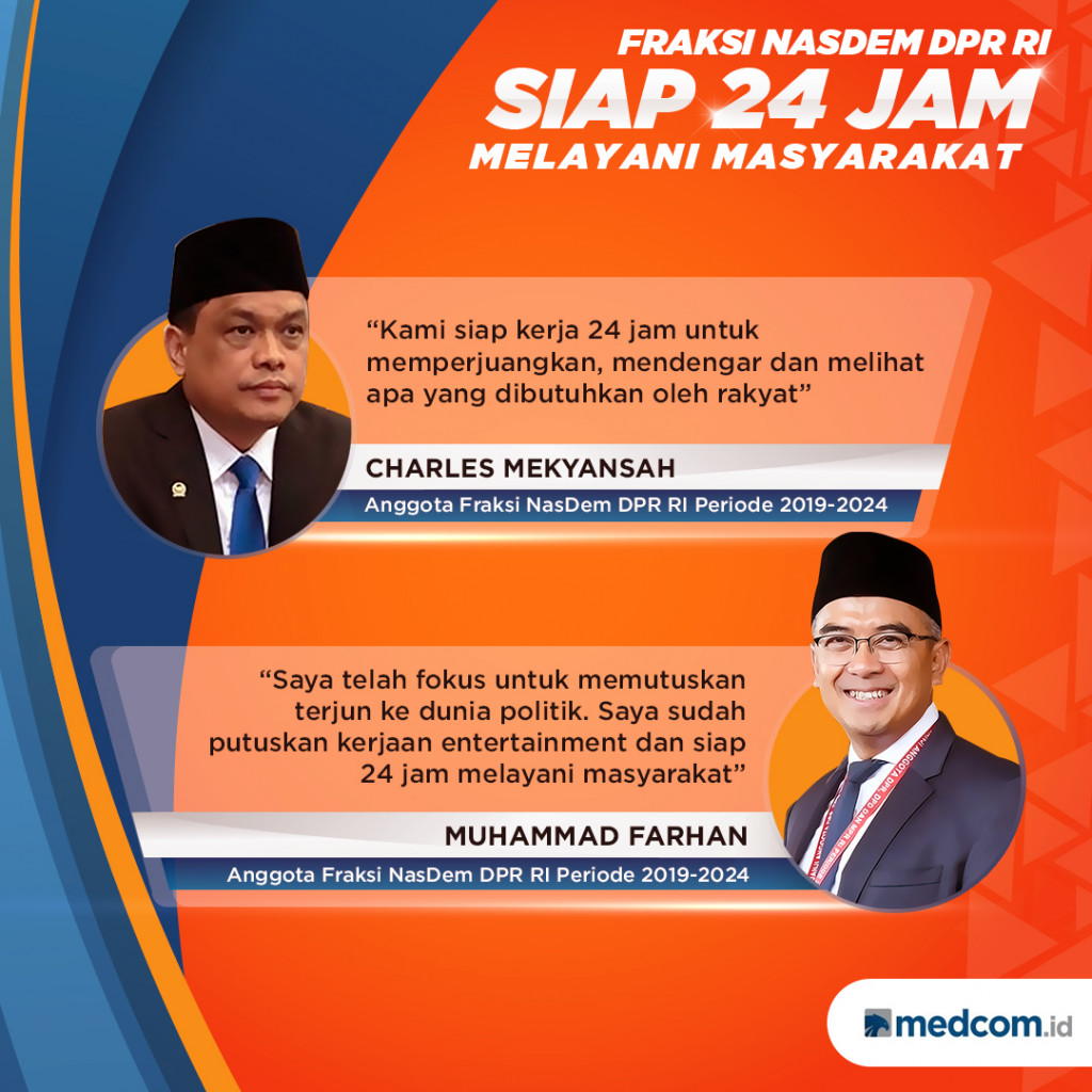 Fraksi Nasdem DPR RI Siap Layani 24 Jam