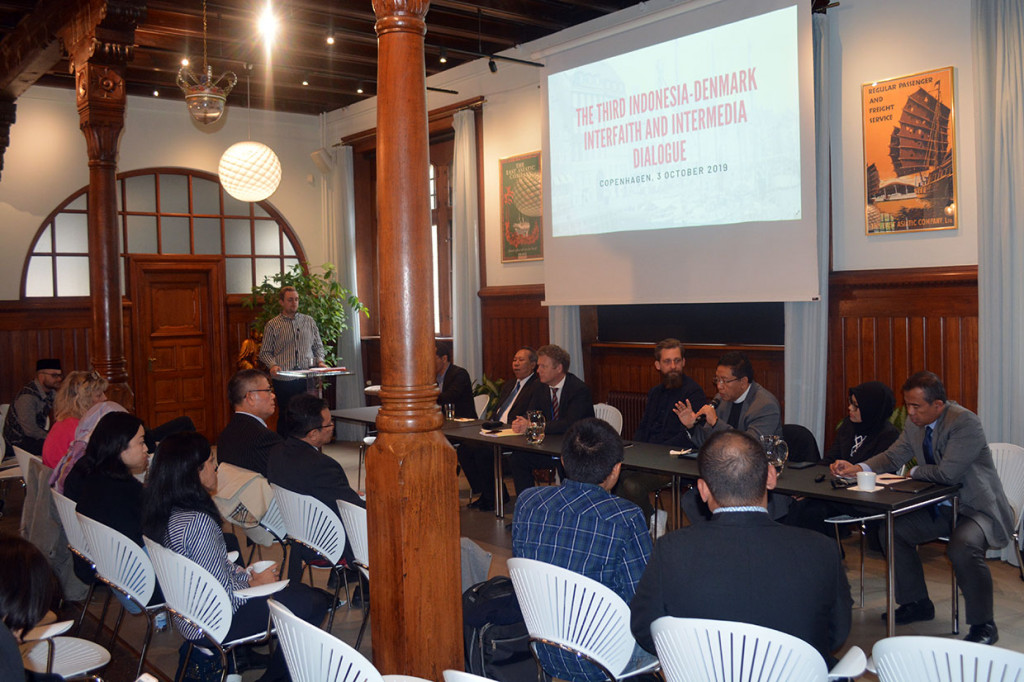 Delegasi Indonesia dan Denmark melakukan dialog bertajuk 'The Third Indonesia-Denmark Interfaith and Intermedia Dialogue (IDIID)' di Kopenhagen, Denmark, Kamis, 3 Oktober 2019 waktu setempat.