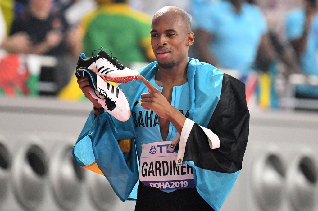 Gardiner mempersembahkan gelar juara dunia 400 meter untuk orang-orang Bahama yang menjadi korban keganasan Badai Dorian bulan lalu.