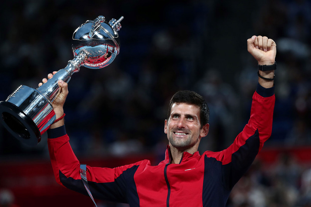 Ini juga merupakan gelar ke-10 dalam debut turnamen utama dalam karirnya. Seperti diketahui, Djokovic berkompetisi di Tokyo untuk pertama kalinya.