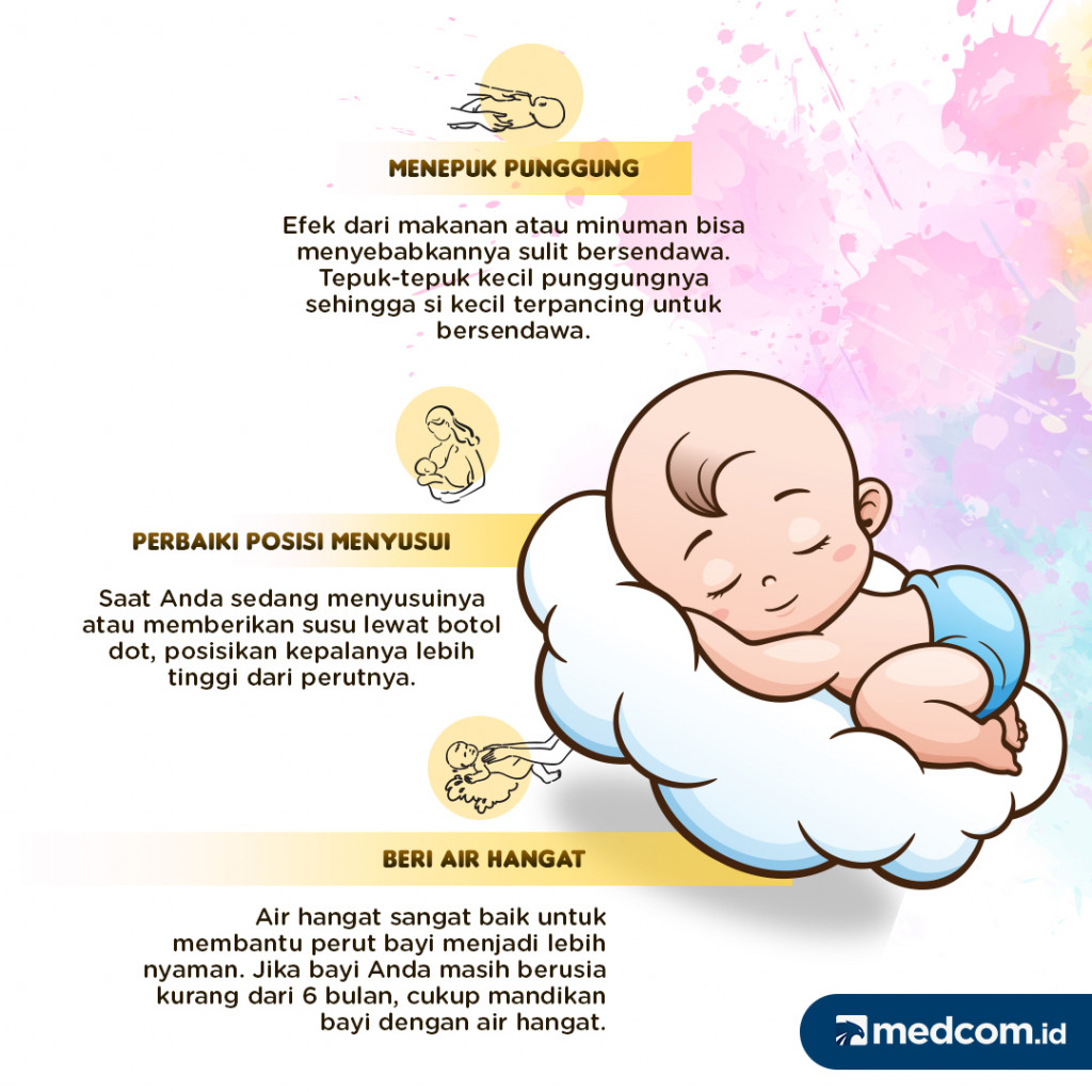 5 Trik Mengatasi Perut Bayi yang Kembung