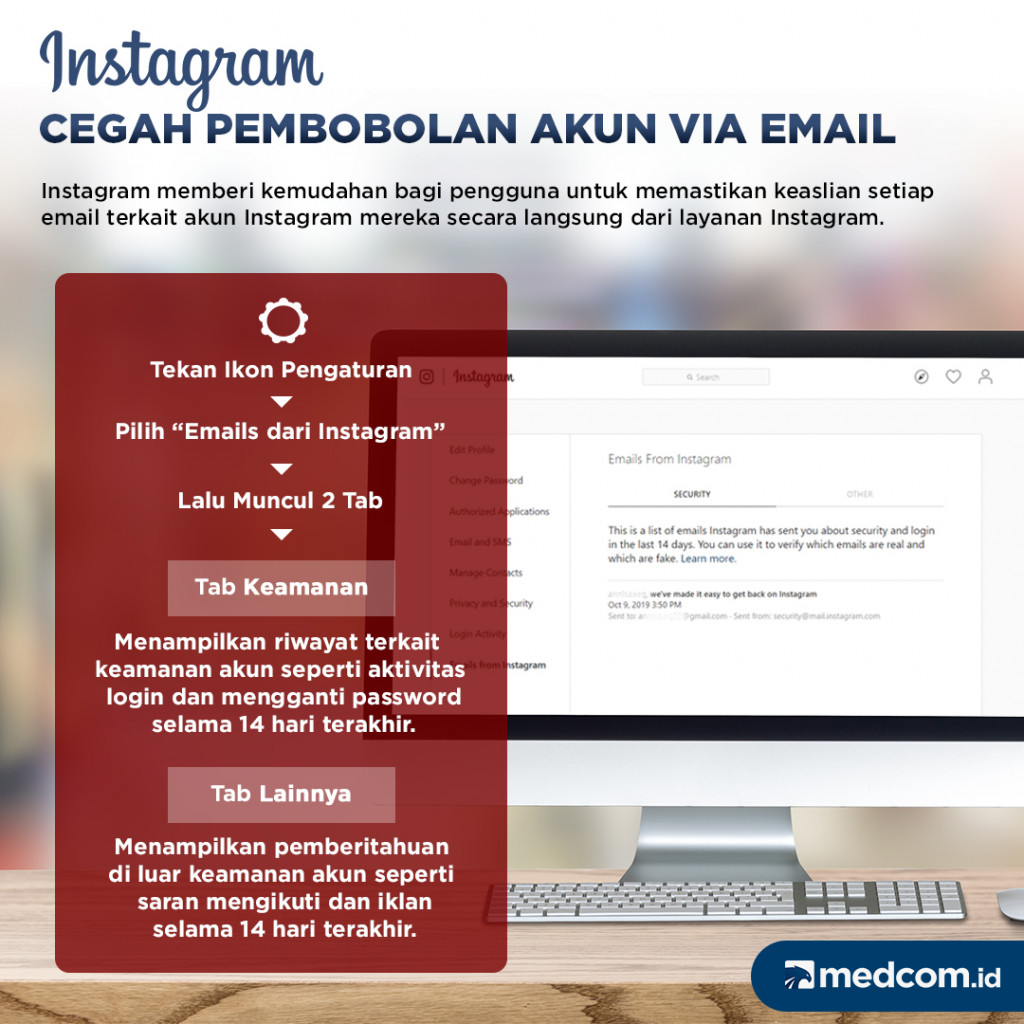 Instagram Cegah Pembobolan Akun via Email