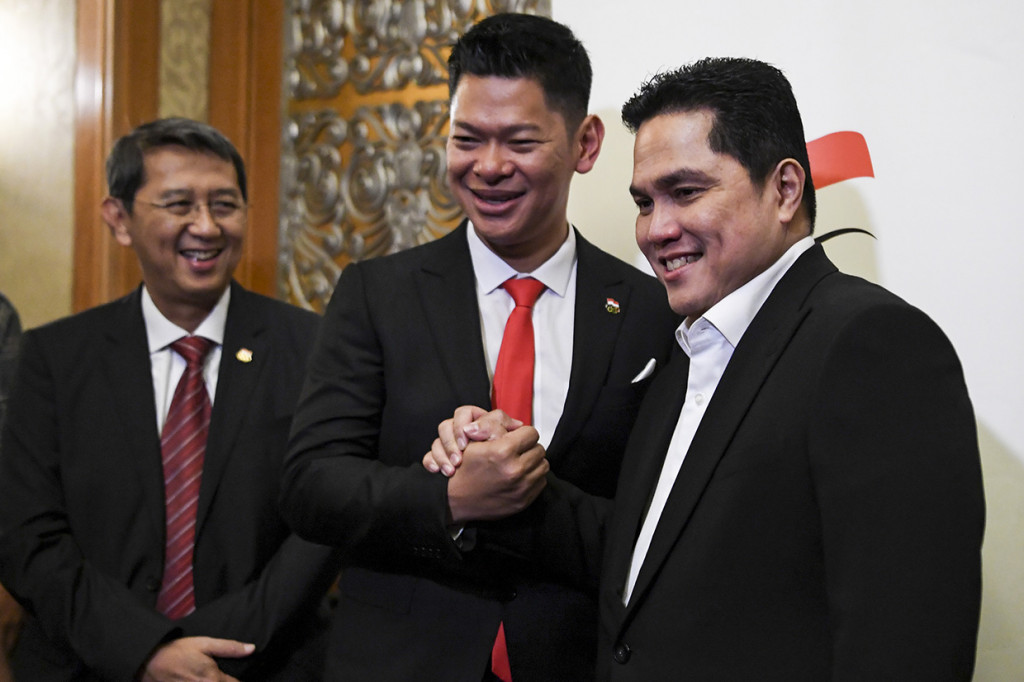 Raja Sapta Oktohari terpilih secara aklamasi menjadi Ketua Umum KOI periode 2019-2023 menggantikan Erick Thohir, yang menjabat pada periode 2014-2019.
