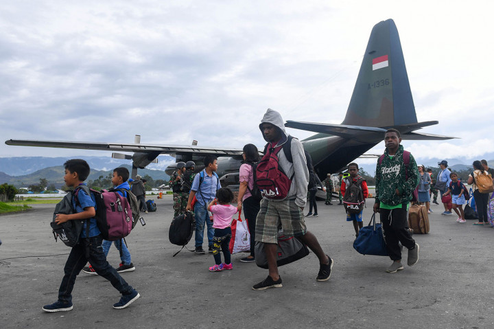 Sebanyak 88 pengungsi yang didominasi warga asal Sumatera Utara kembali ke Wamena setelah eksodus ke Jayapura pascaaksi unjuk rasa yang berujung anarkis pada 23 September 2019 lalu. 