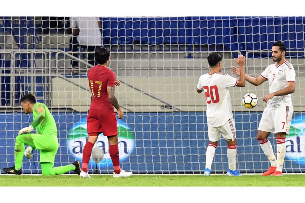 Dengan kemenangan ini, UAE menempati posisi teratas Grup G dengan enam poin dari dua pertandingan. Sementara itu, Indonesia belum beranjak dari klasemen Grup G setelah mengalami tiga kekalahan dalam tiga laga.