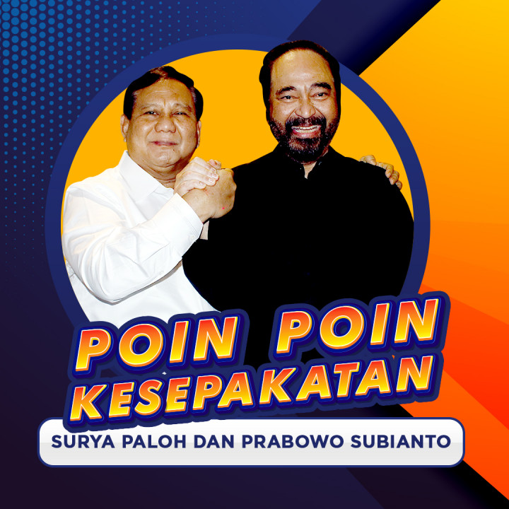 Poin - Poin Kesepakatan Surya Paloh dan Prabowo
