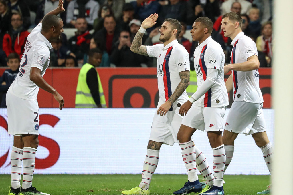 Dan di penghujung laga Mauro Icardi turut mencatatkan namanya di papan skor untuk menutup kemenangan tim tamu menjadi 4-1.   