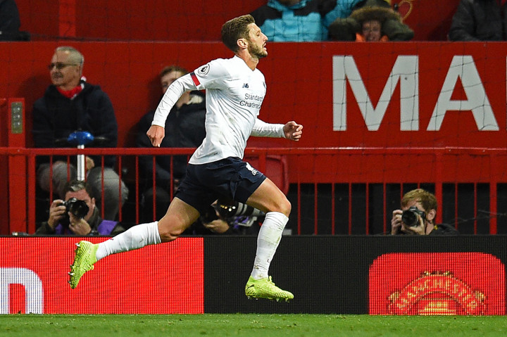 Liverpool menyamakan kedudukan melalui Adam Lallana, menit ke-85.