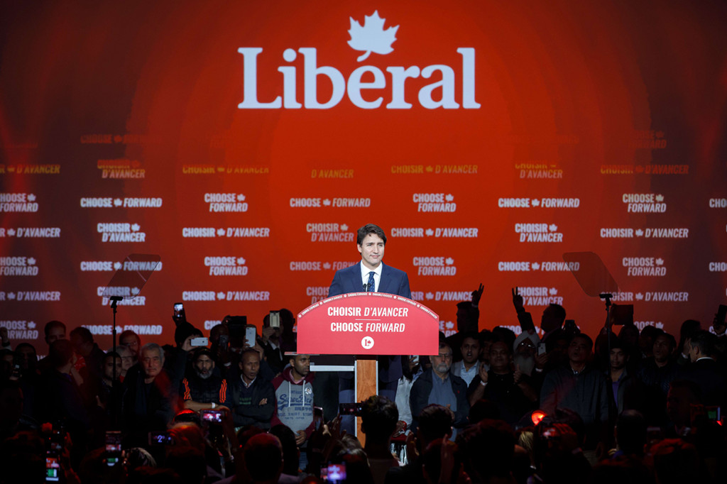 Partai Liberal meraih 156 kursi dari 338 yang diperebutkan. AFP Photo/Cole Burston