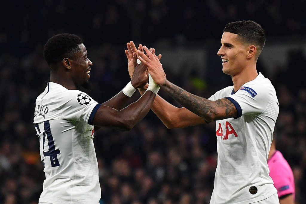 Pada menit ke-57 Spurs memperbesar keunggulan menjadi 4-0 lewat sepakan Erik Lamela menyelesaikan umpan matang Serge Aurier.