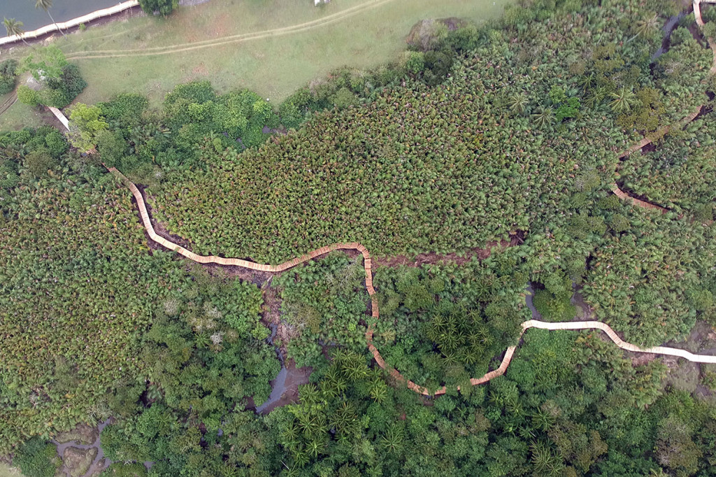 Nagari Ulakan melalui program Pilot Inkubasi Inovasi Desa Pengembangan Ekonomi Lokal, membangun kawasan eko wisata dan edukasi dengan biaya Rp1,3 miliar, termasuk jalur wisata mangrove sejauh 1,8 kilometer yang ditargetkan rampung pada akhir 2019.