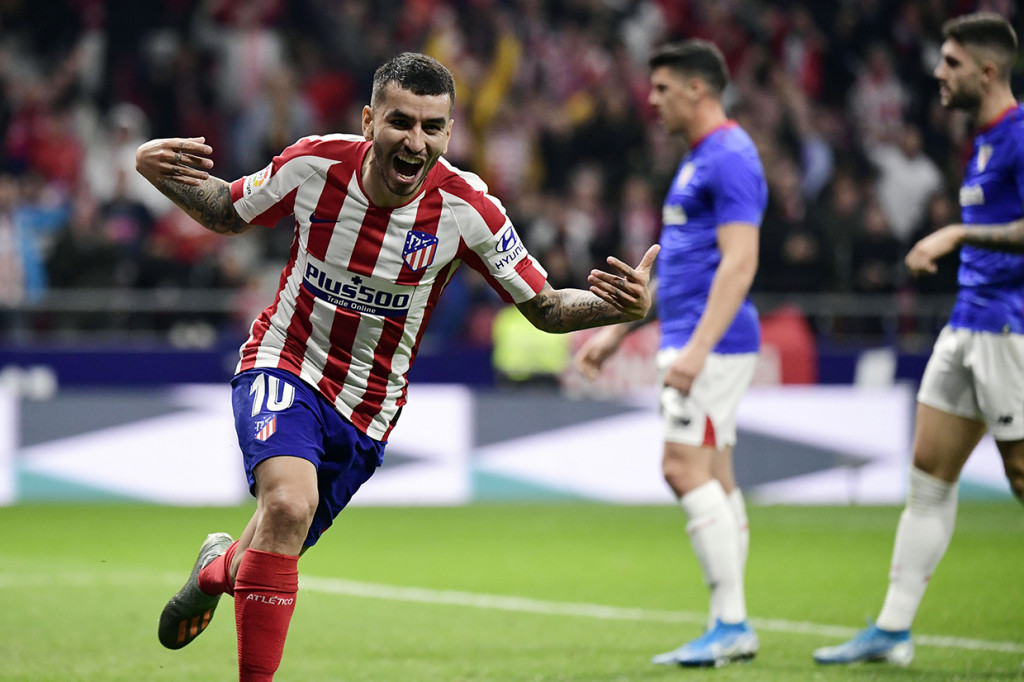 Saul Niguez membawa Atletico unggul pada menit ke-28 yang digandakan Alvaro Morata dari gol jarak dekat pada menit ke-64 untuk memastikan kemenangan kandang pertama dalam empat pertandingan terkahir.
