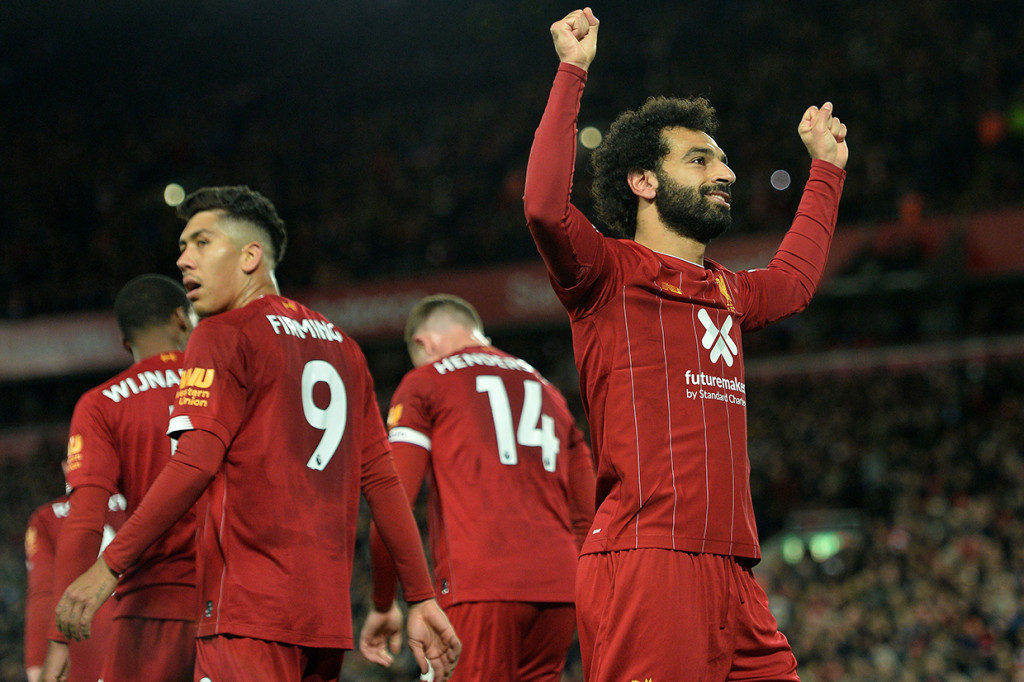 Si Merah punya 28 poin dari 10 laga. Sementara, Spurs di posisi ke-11 dengan 12 poin. AFP Photo/Paul Ellis