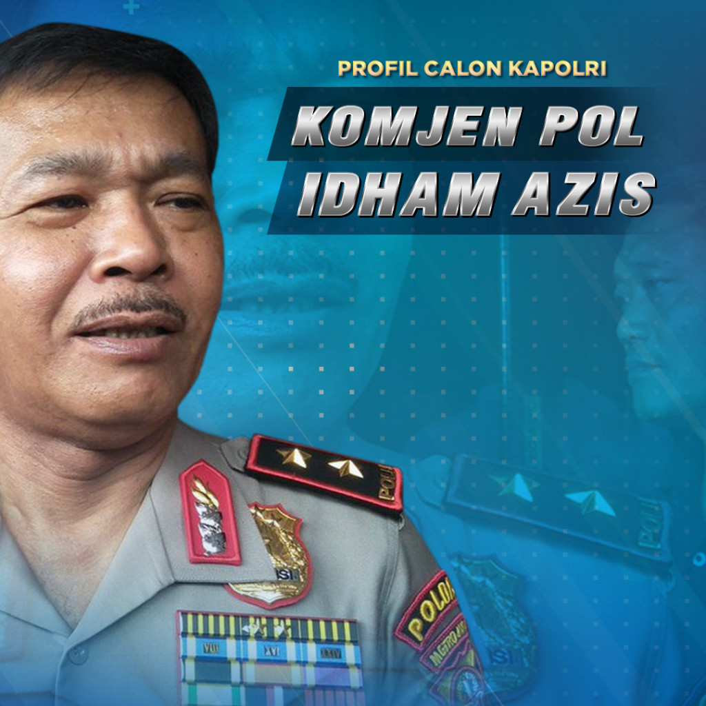 Profil Calon Kapolri Komjen Pol Idham Azis