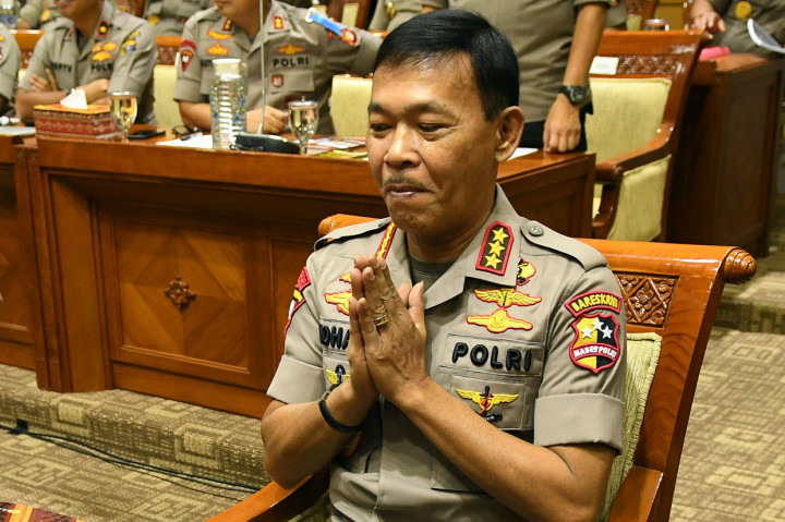 Sementara itu, Komjen Idham Aziz berkomitmen melaksanakan tugasnya dengan baik dan penuh tanggung jawab dengan slogan pengabdian terbaik untuk institusi Polri.