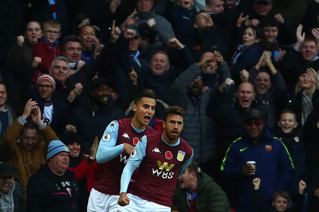 Trezeguet membawa tuan rumah unggul di babak pertama.