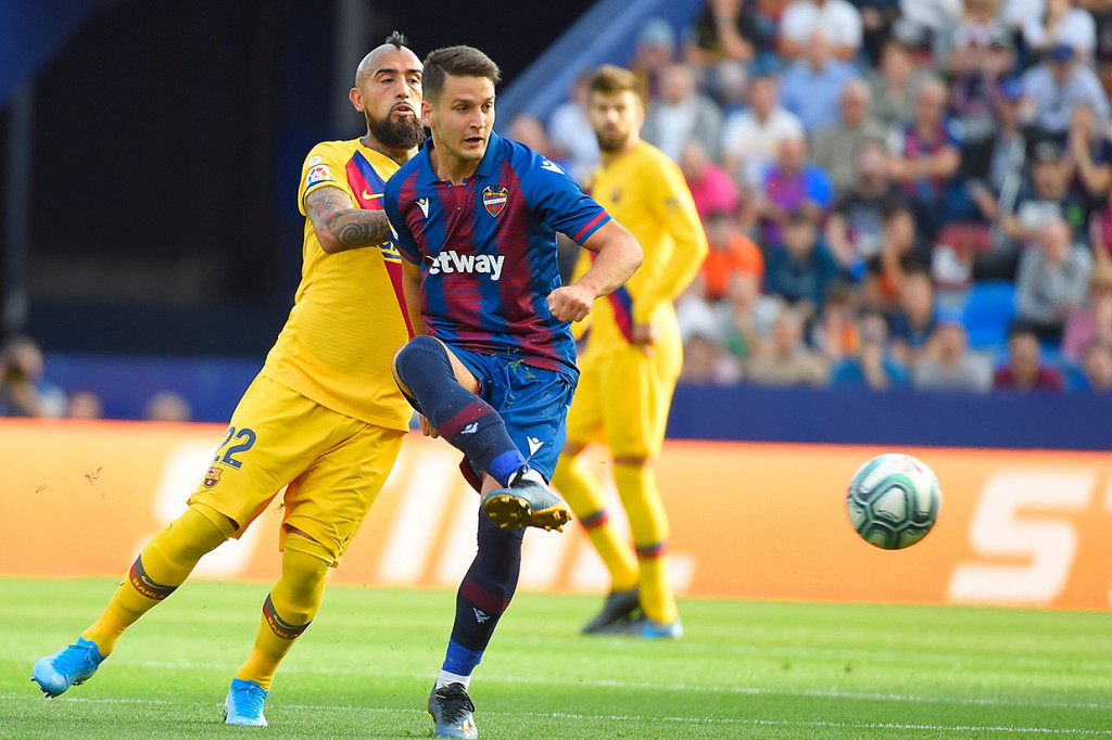 Jose Campana (61'), Borja Mayoral (63'), dan Nemanja Radoja (68') sukses memberikan kemenangan bagi tuan rumah.