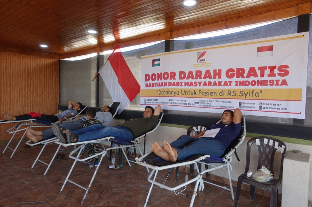 Acara yang diselenggarakan di Jabalia Medical Center ini berjalan lancar.