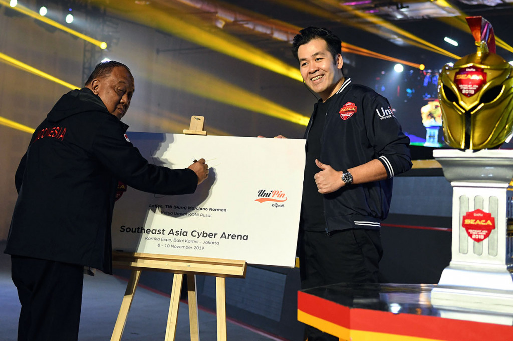 Turnamen UniPin SEACA 2019 mempertandingkan tiga game yang tengah populer saat ini, yaitu Free Fire, DOTA 2, serta PUBG (Player's Unknown Battleground) Mobile. Total hadiah turnamen tersebut sebesar Rp2,4 miliar.